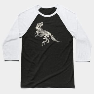 Paleontologist Dinosaur Fathers Day Gift Funny Retro Vintage Baseball T-Shirt